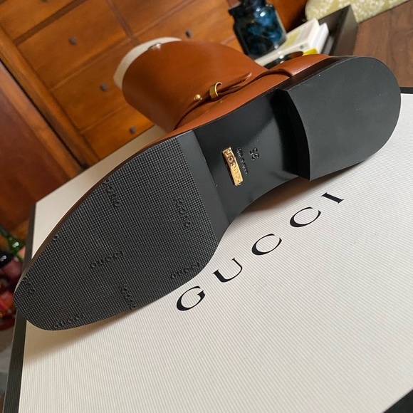 Gucci leather booties! %100 authentic! NWT - Picture 2 of 8
